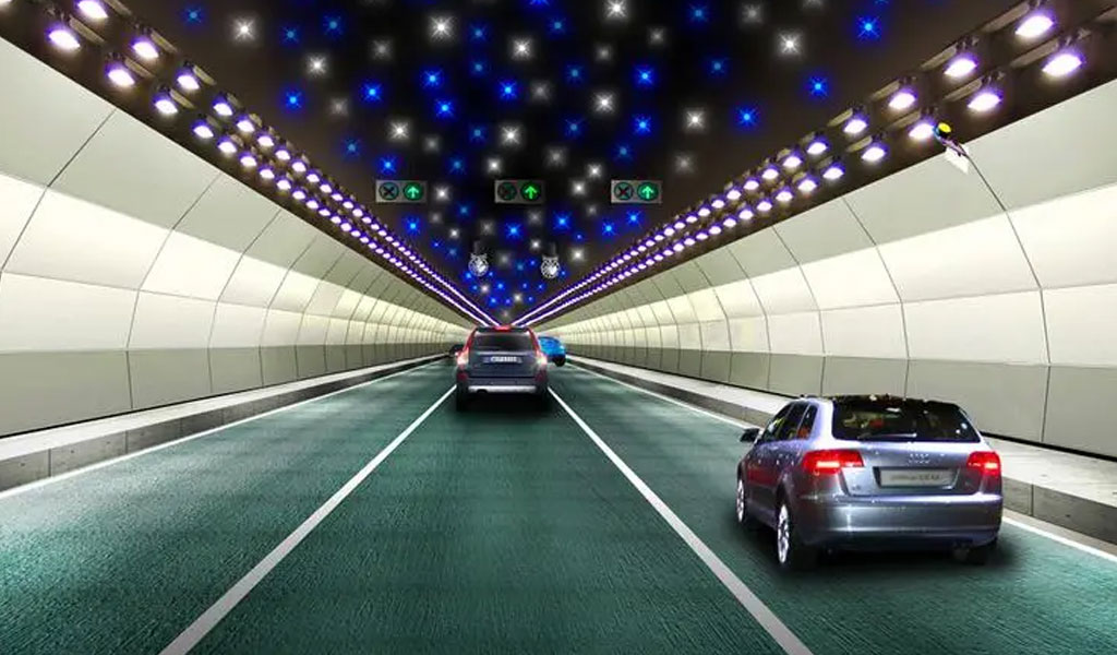 Driving power supply and heat dissipation design of LED tunnel lights