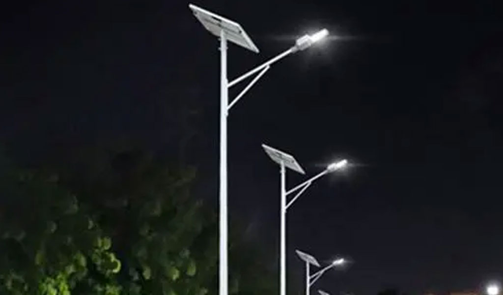 Safety and protective measures of solar street lights